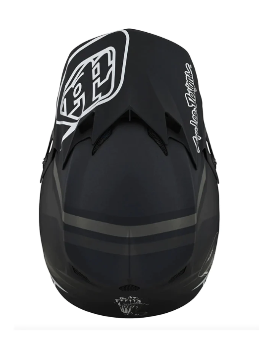 Casco Troy Lee SE4 Polyacrylite Skooly Black