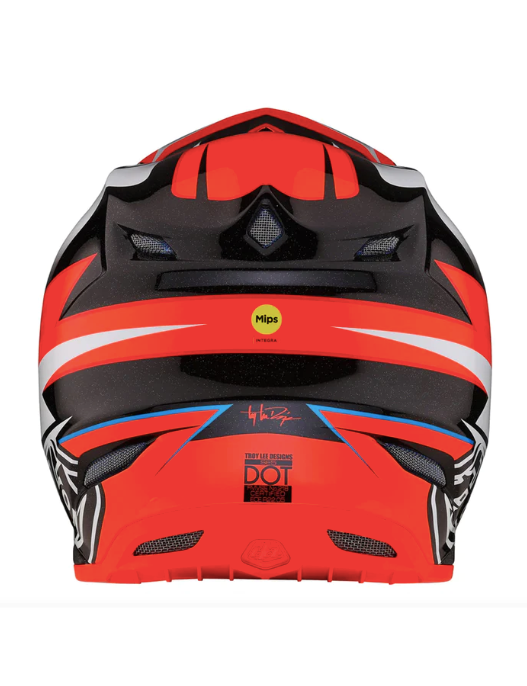 Casco Troy Lee Se5 Composite Saber Neon Red