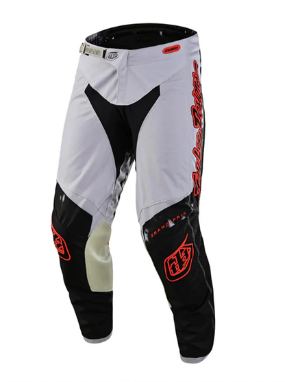 Troy Lee Designs Pantalones de Moto GP Astro Gris/Naranjo