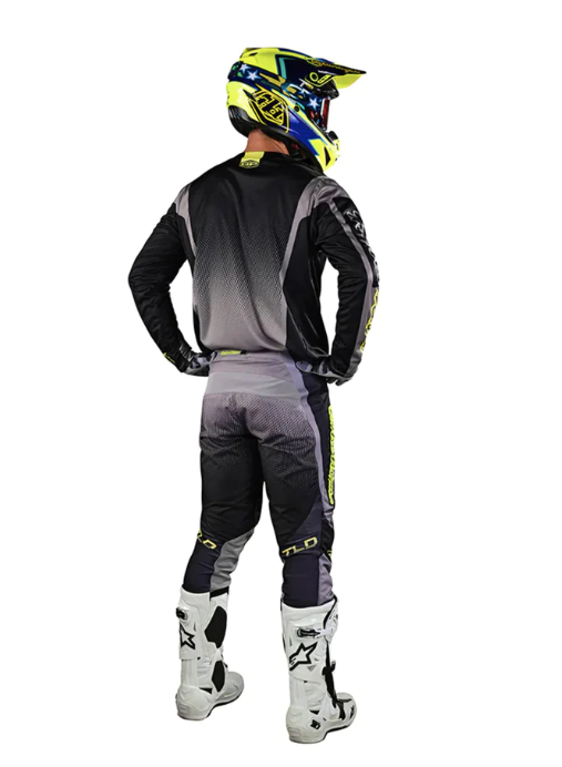 Troy Lee Designs Pantalones de Moto Gp Icon Negro/Gris