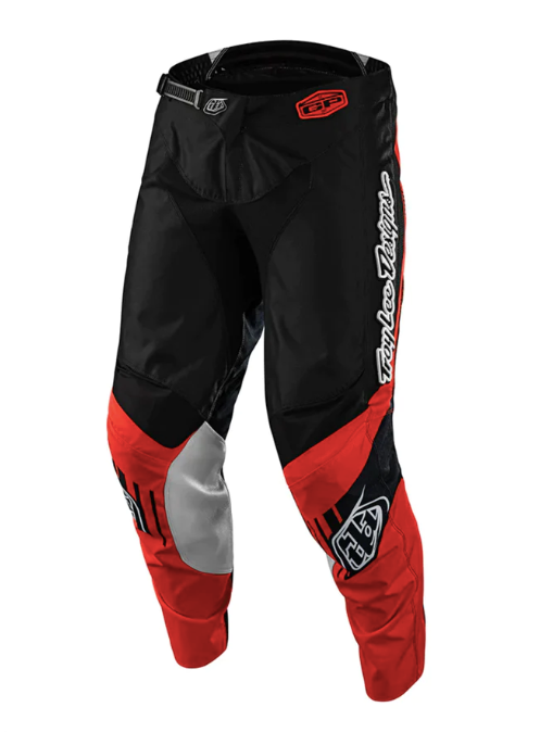 Troy Lee Designs Pantalones de Moto Gp Icon Negro/Naranjo