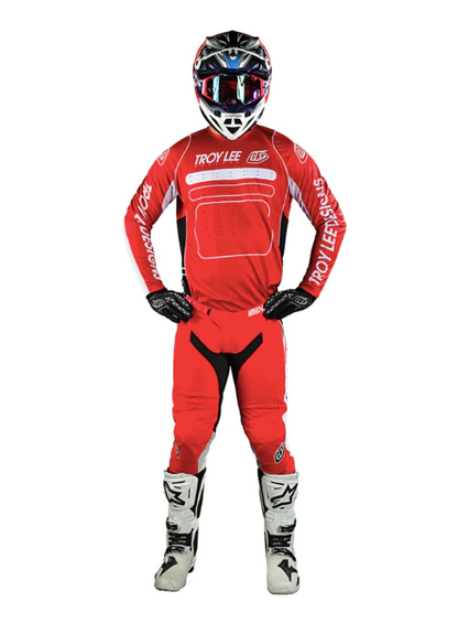 Troy Lee Designs Pantalones Se Pro Drop in Rojo