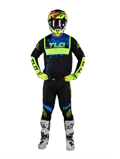 Jersey Troy Lee Designs de Moto GP Astro Negro/Amarillo