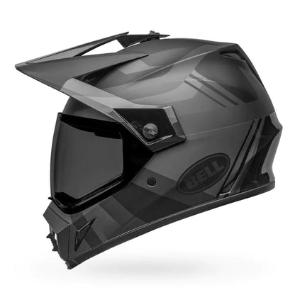 Casco Moto Calle Bell Mx-9 Adventure Negro/Gris